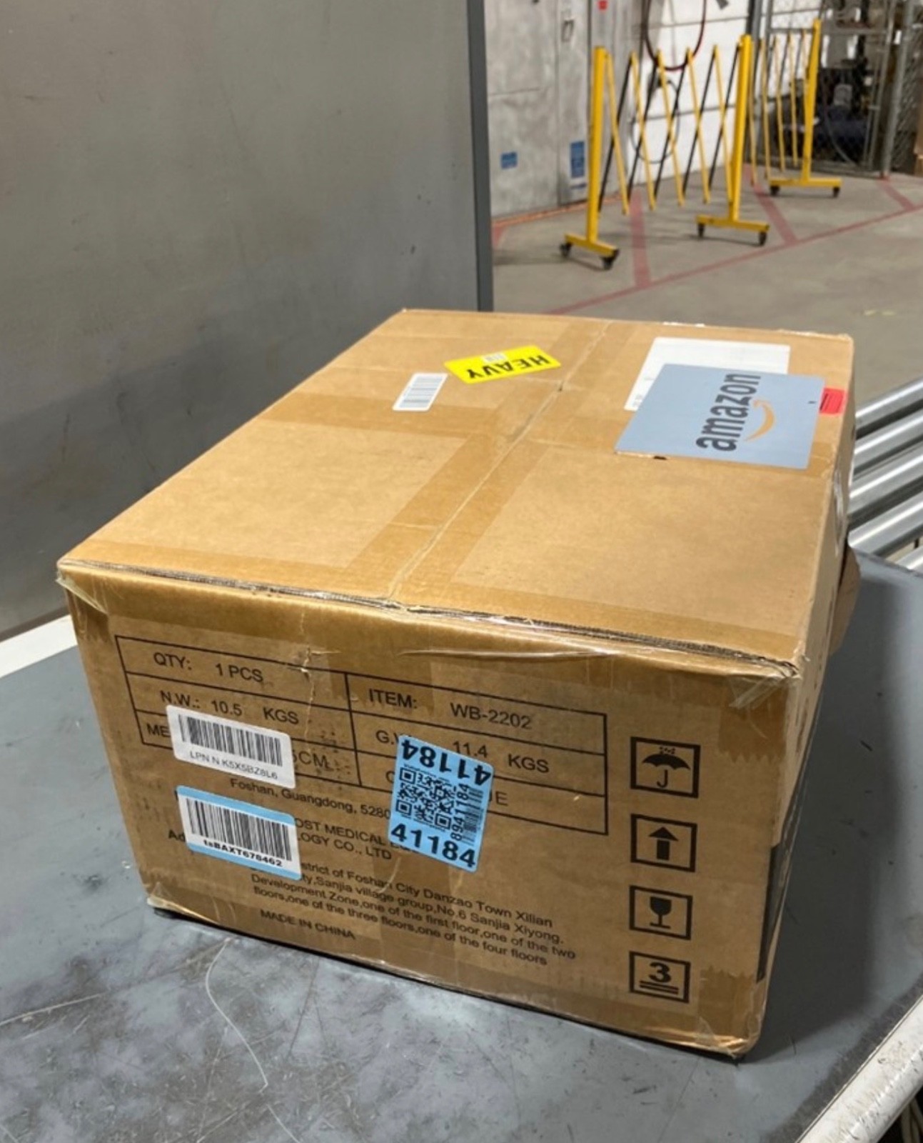 BlessReach - Steerable Knee Scooter for Adults With Dual Braking System (Blue)