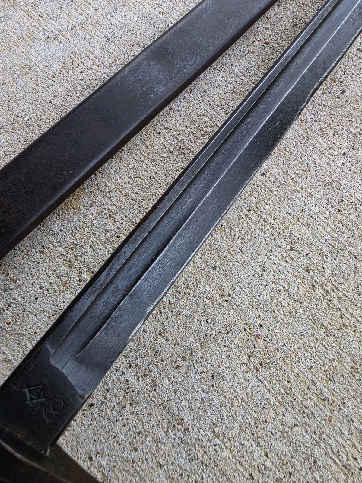 WWII Japanese Type 30 Rifle Bayonet TALW Toyada Loom Works & Scabbard