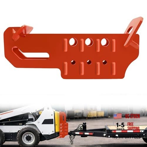 Skid Steer Hitch Attachment for Tractor & Skid Loader - Fits 2″ Receiver Tube