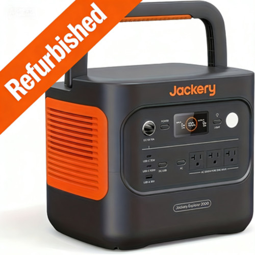 Jackery Refurbished Portable Power Station Explorer 2000v2
