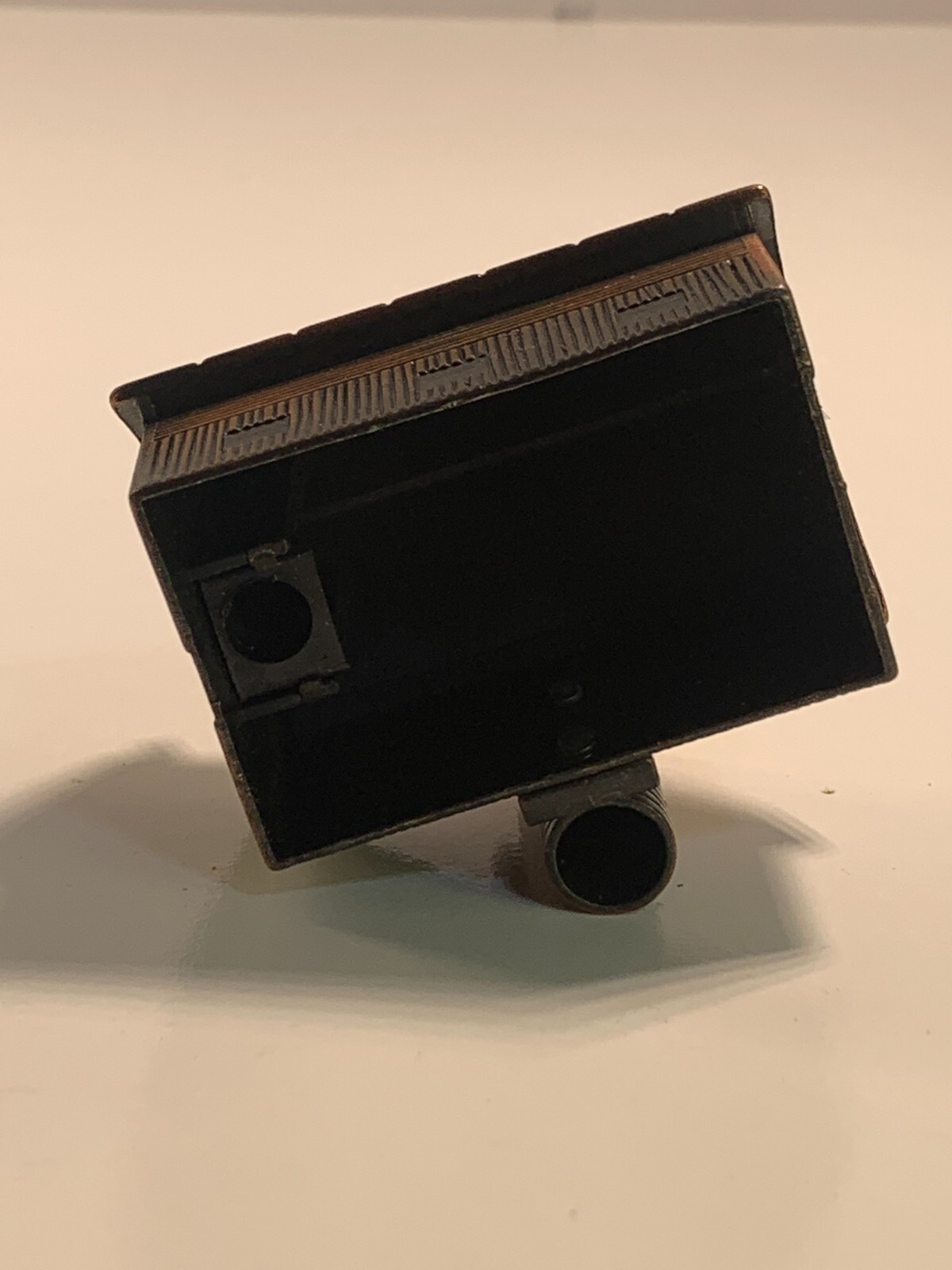 Vintage Die-Cast Pencil Sharpener Copper Barn PSC2