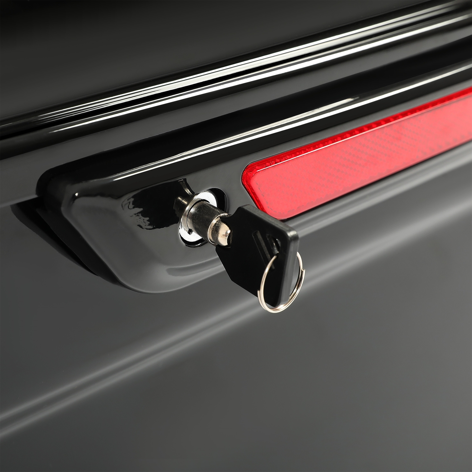 5" Stretched Extended Hard Saddle bags For Harley Road King Street Glide 2014-24