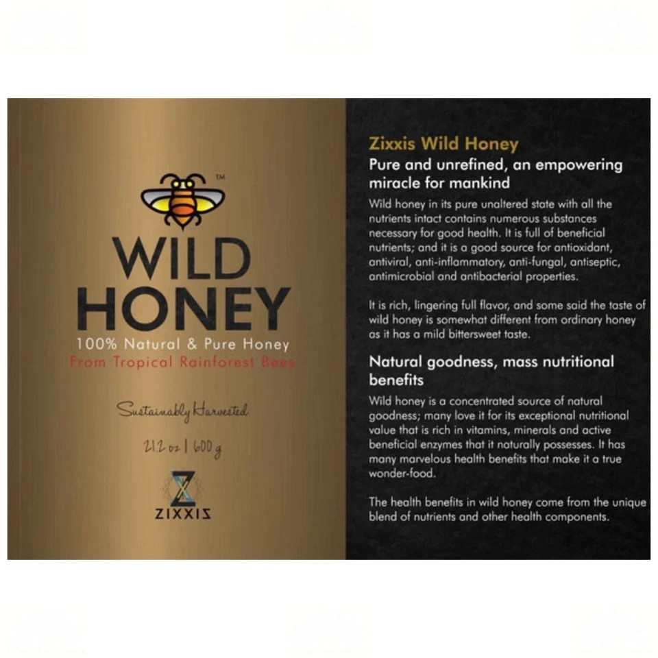 Nirwana Tualang Wild Bee Honey 600 Grams