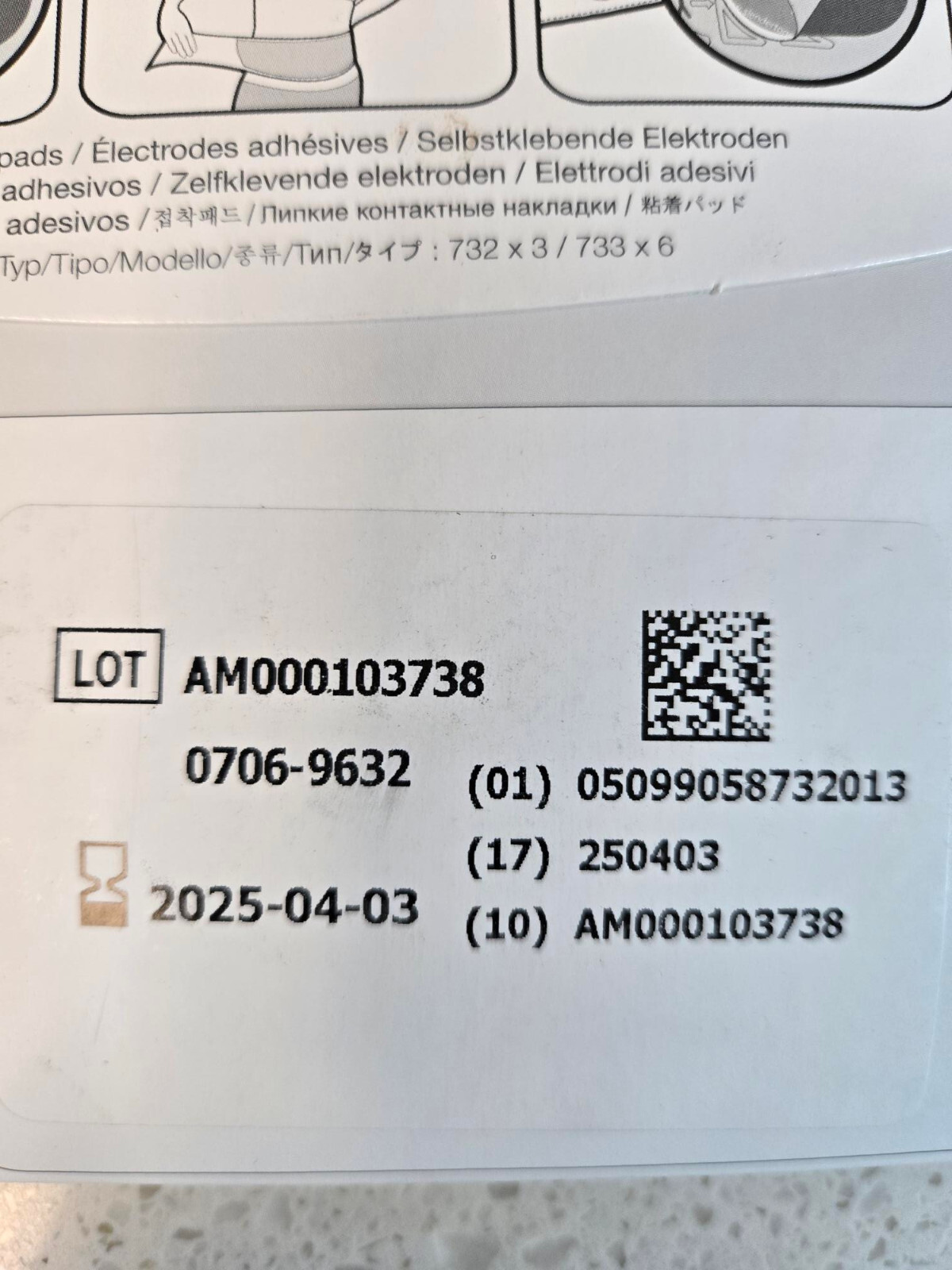 Slendertone Replacement Abdominal Toning Gel Pads Unisex 9 Pads See Date