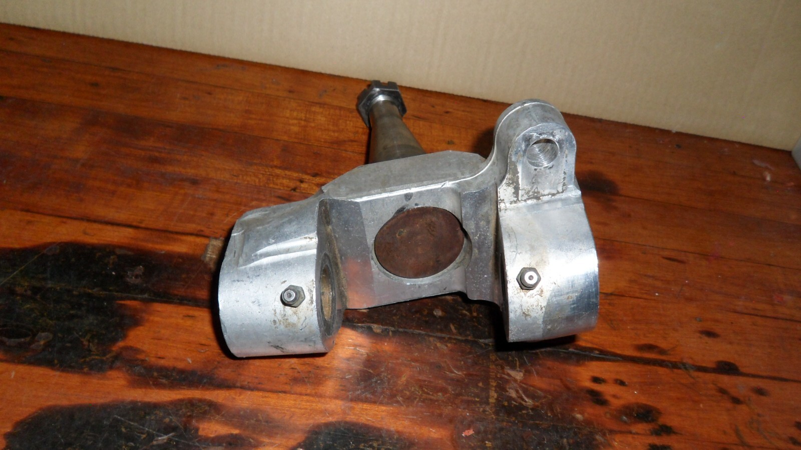 Forged Aluminum Sprint Car Stock Height Long Stepped Spindle USAC ASCS