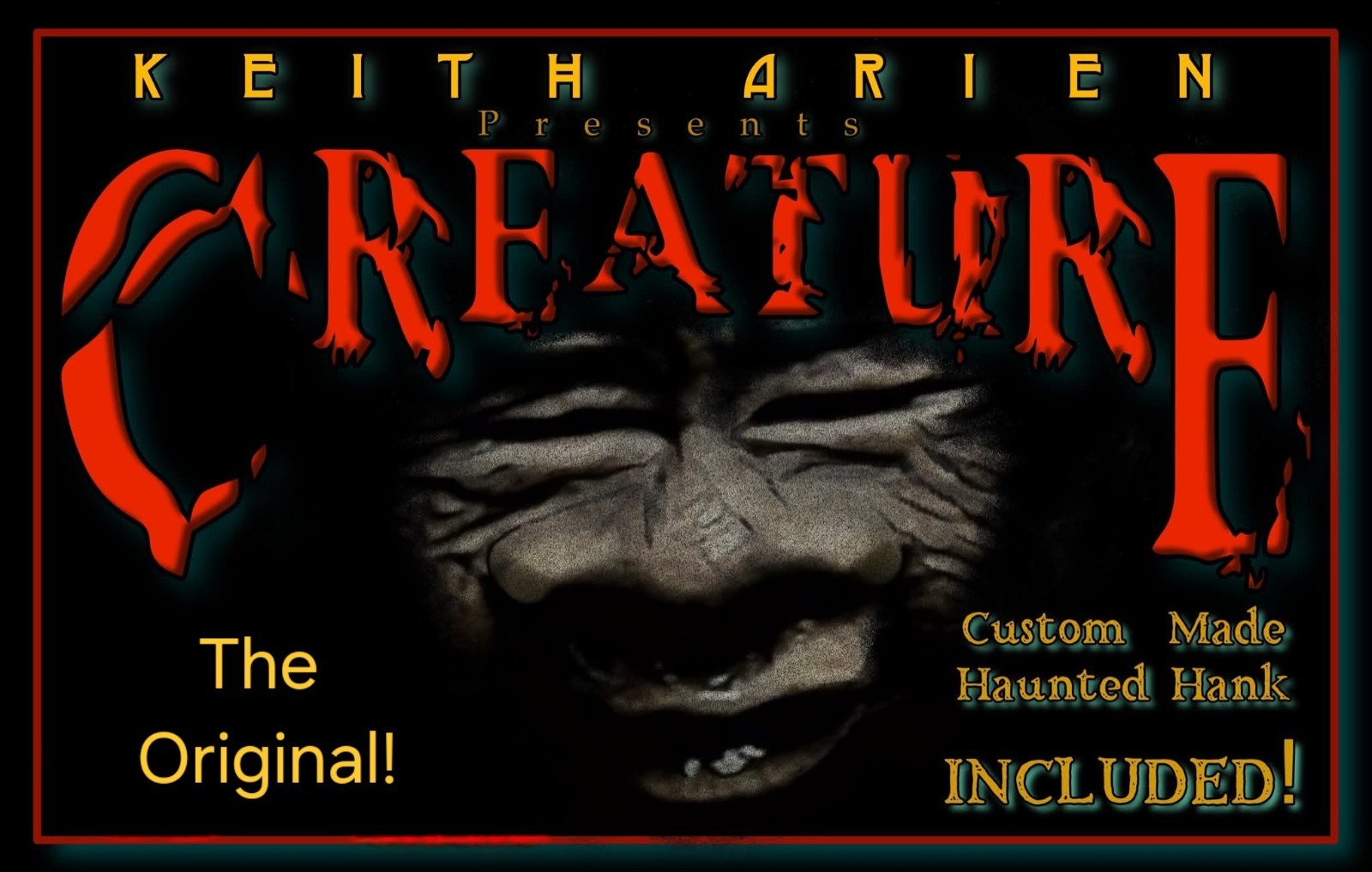 ARLEN STUDIO DIRECT. The ORIGINAL CREATURE w HAUNTED HANK!!!
