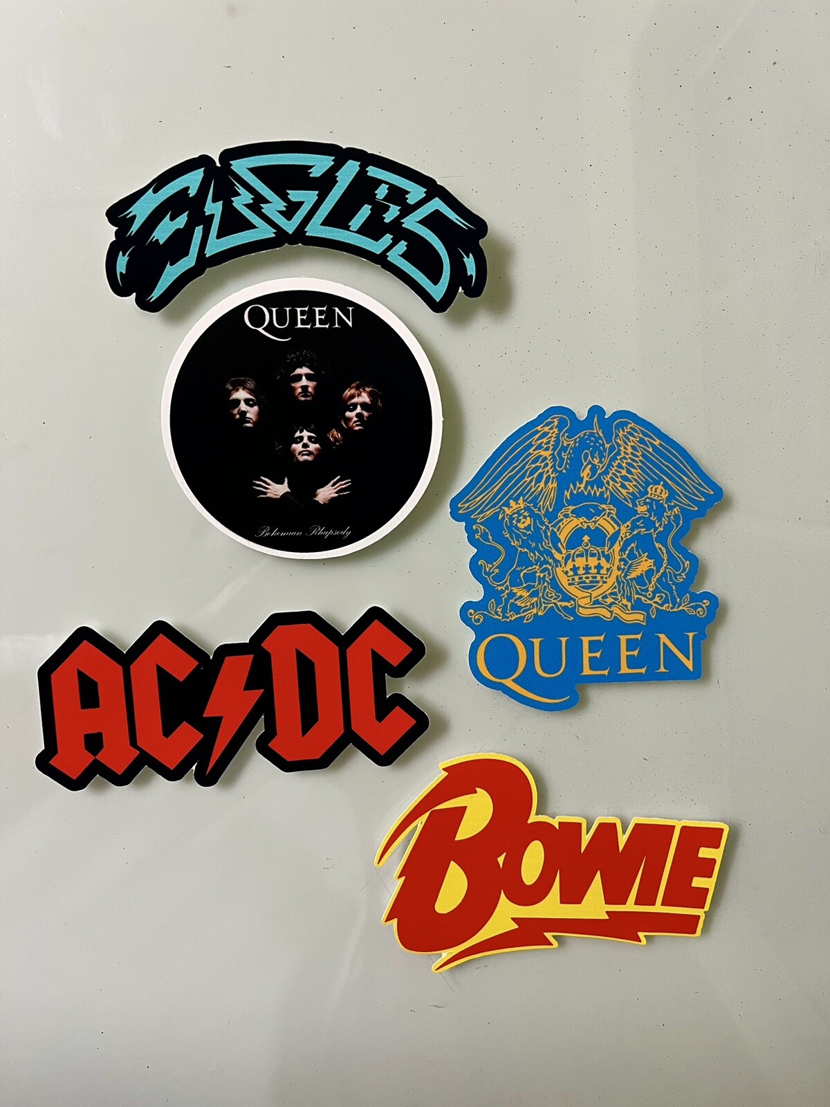 Classic Rock Sticker Pack - Led Zeppelin Queen Ac/dc Van Halen 70’s Classic Rock