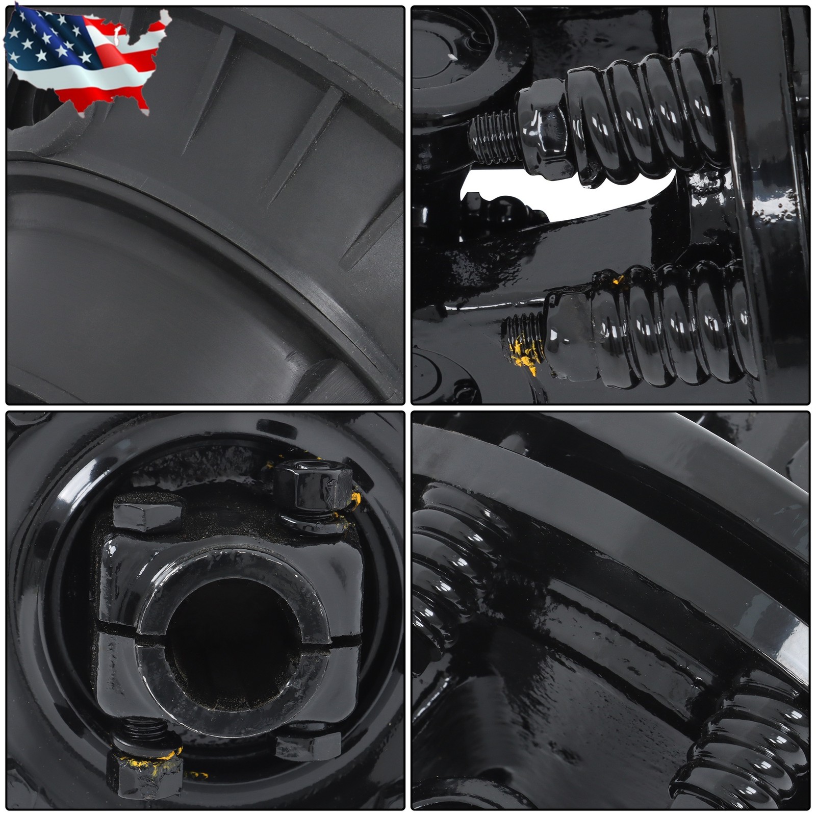 47" - 67" T6 1-3/8" x 6 Spline End w/Slip Clutch PTO Shaft PTO Drive Shaft