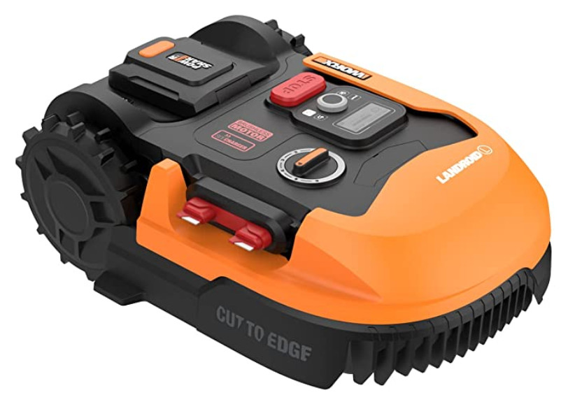 WR155 Worx 20V LANDROID L 1/2-Acre Cordless Robotic Mower - 5.0Ah Battery - OB