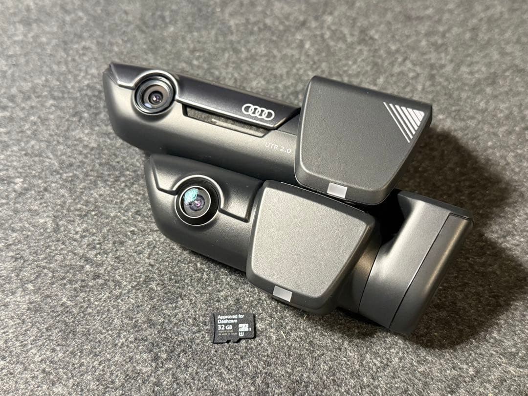 Audi Genuine UTR 2.0 Front & Rear Dashcam Universal Traffic Drive W/SD Card