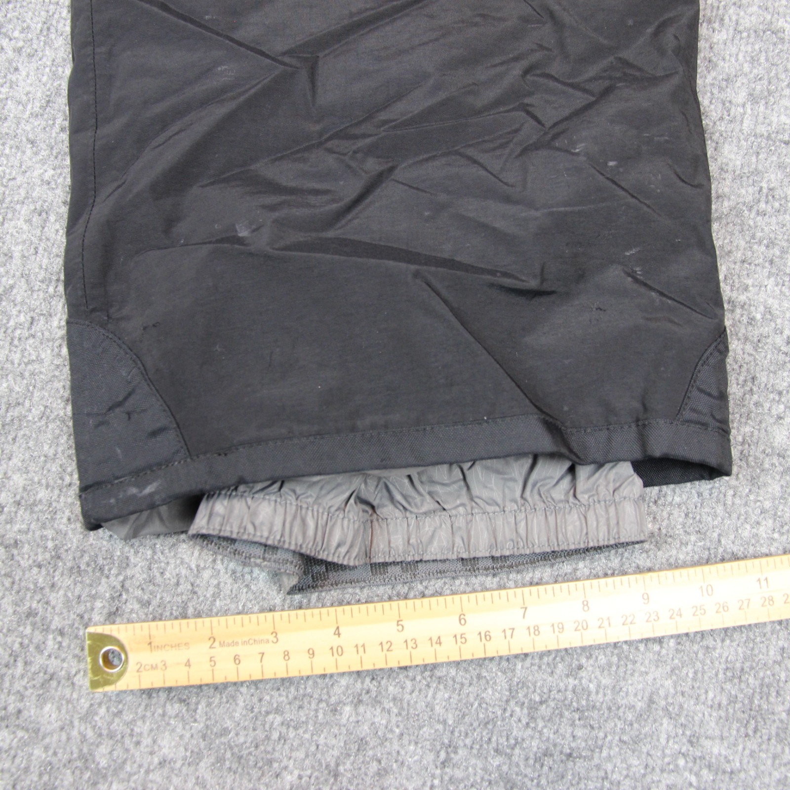 The North Face Snow Pants Men's Large 34X31 DryVent Black Nylon Snowboard Ski