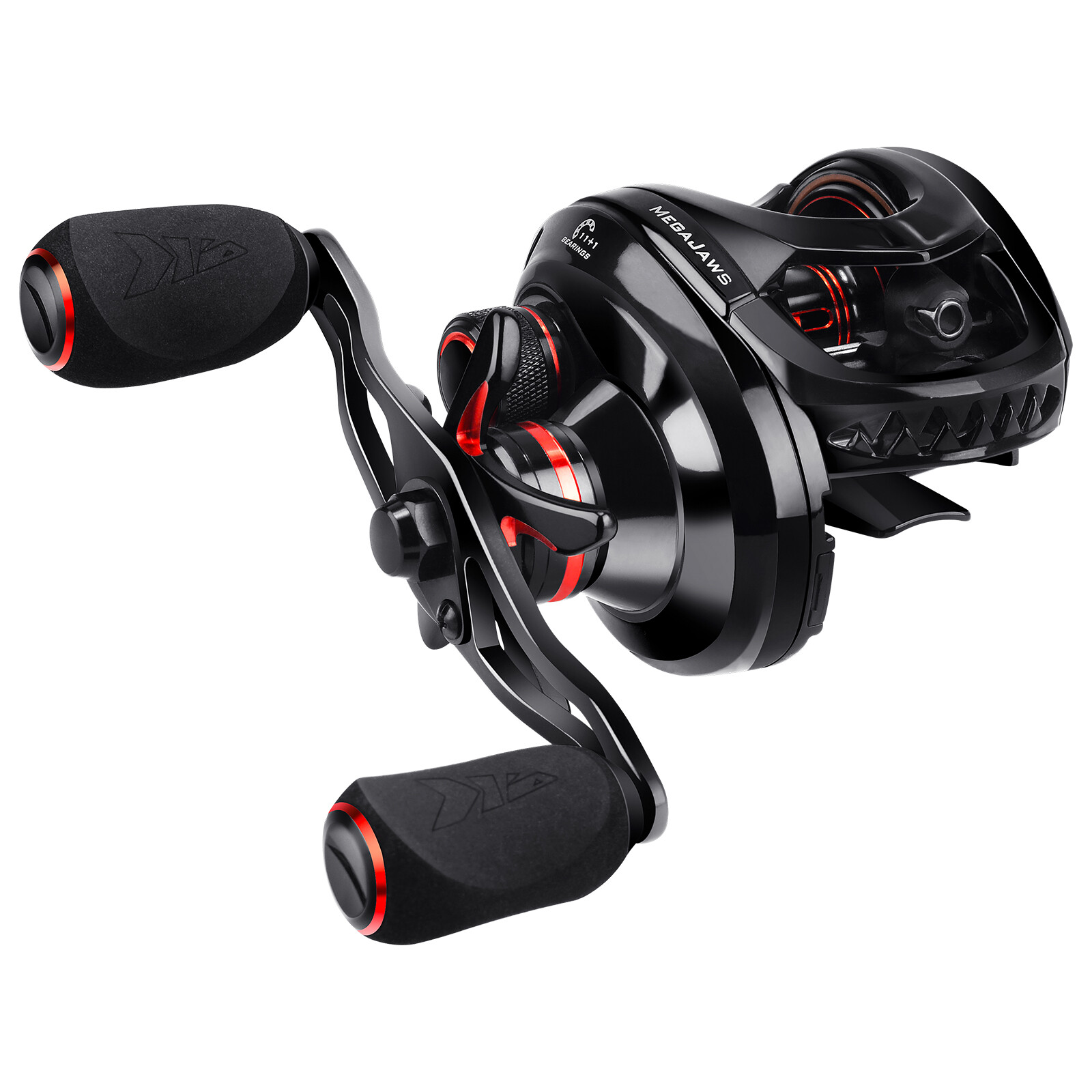 KastKing MegaJaws Baitcasting Reel Upgraded Version-AutoMag Dual Braking System