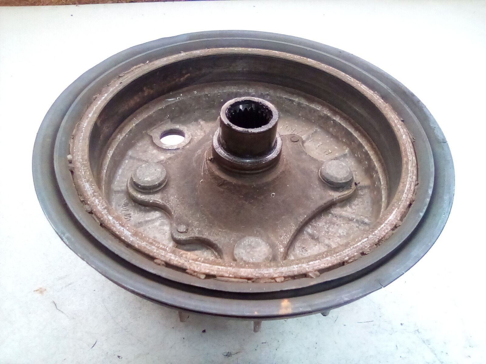 1998 Honda TRX 450 ES Foreman Front Wheel Hub w/ Brake Drum #B