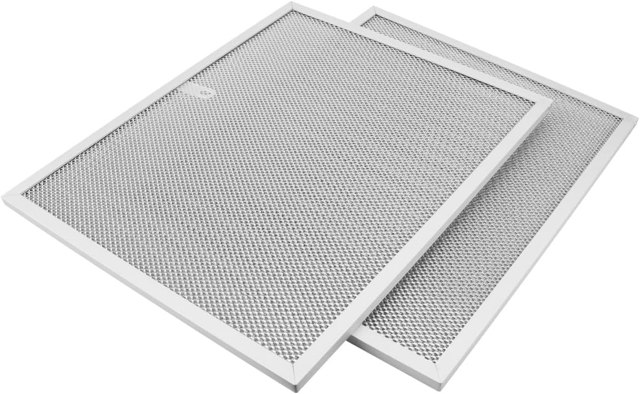 2 Pack BPS1FA30 99010299 Range Hood Grease Filter 11-3/4" X 14-1/4" X 3/8" Alumi