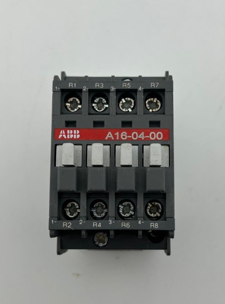 ABB A16-04-00 Contactor 110-120V 50-60Hz coil, 4 NC Closed Contacts 30A