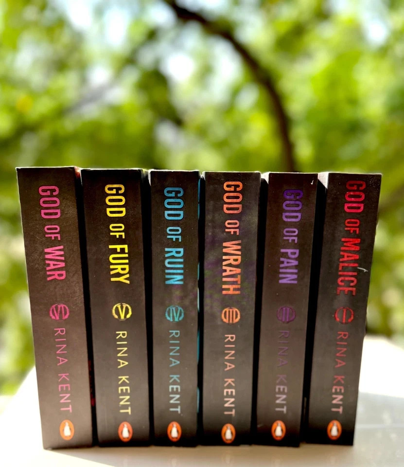 Rina Kent 6 Book Set | Legacy of Gods Series Paperback | English