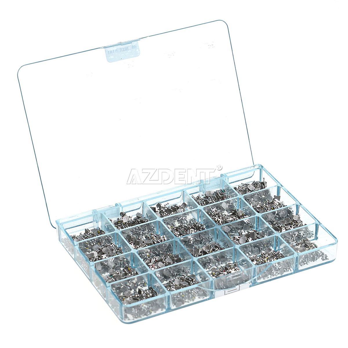 50Sets Dental Ortho Bracket Monoblock Mini 3 4 5 Hook MBT 022 Metal Braces