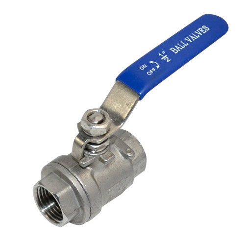 1/2"- 4" 1" NPT Threaded Full Port Ball Valve Stainless Steel SS 316 US STOCK