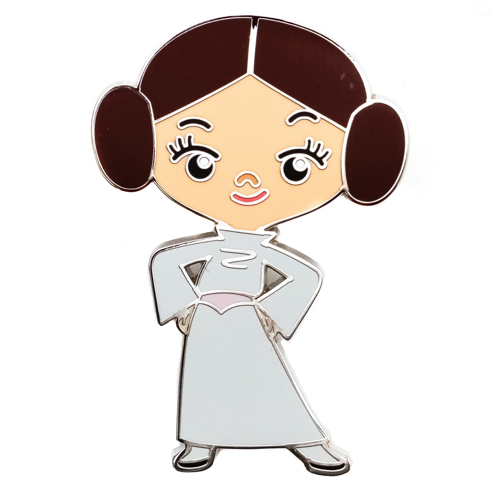 Loungefly Star Wars Enamel Pin Set 4pc Luke Skywalker Leia Yoda Darth Vader