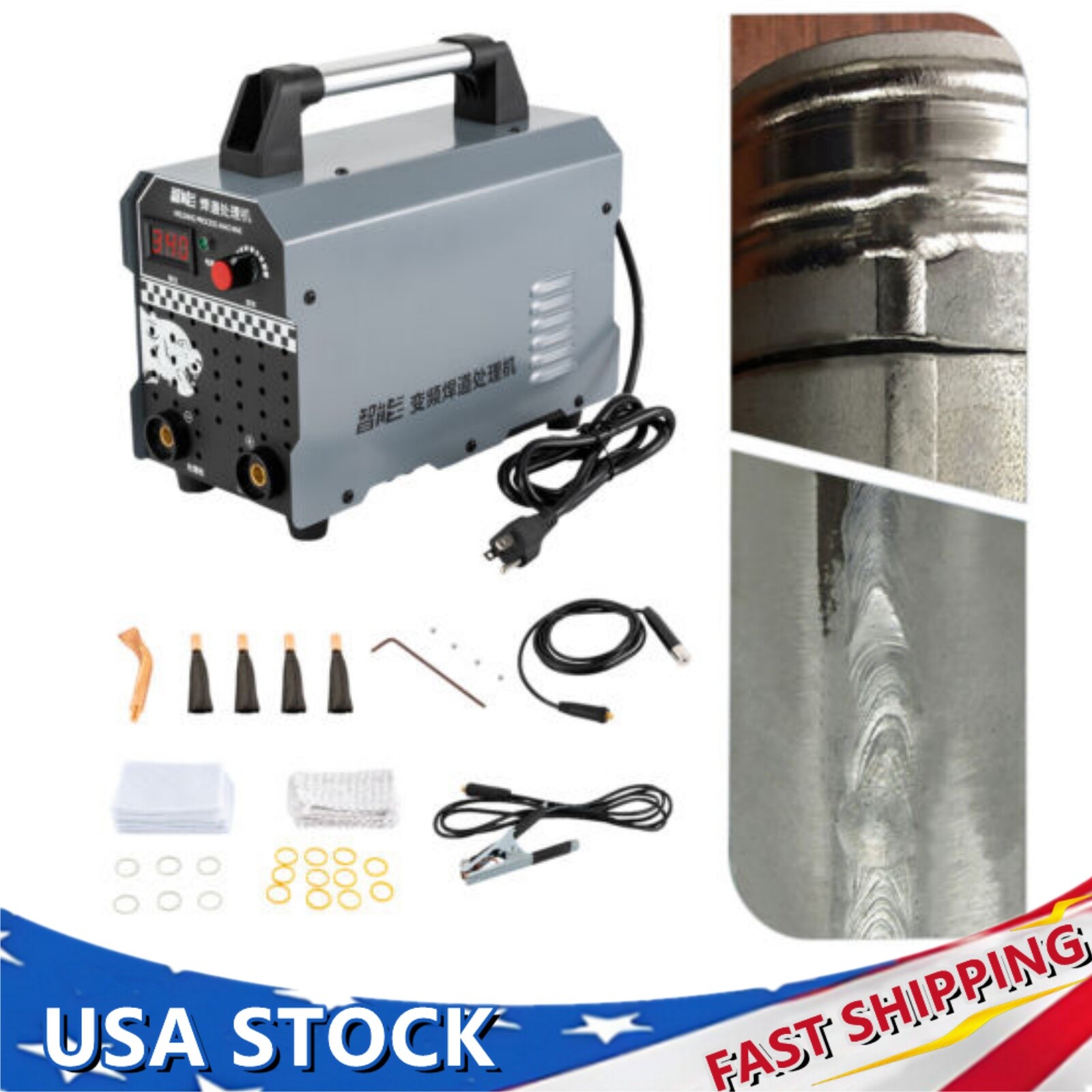 1000W Stainless Steel Welding Bead Processor,Brush Type Weld Cleaning Machine