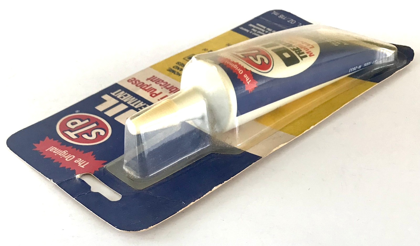 Vintage NOS New/Sealed STP Oil Treatment 4 oz TUBE Multi-Purpose LUBRICANT Orig