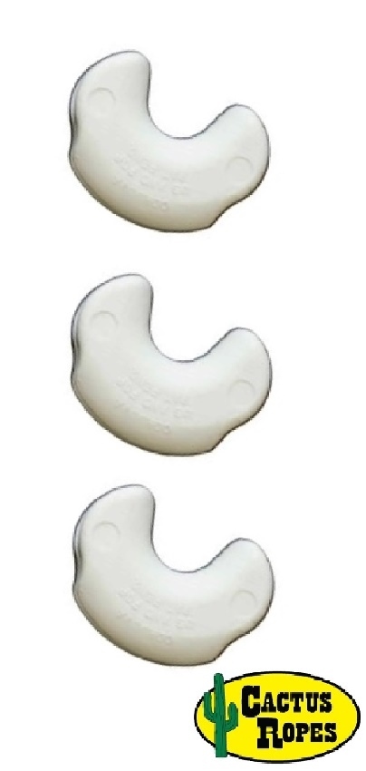 Lariat Rope Speed Burners 3 Piece Lot White Cactus Ropes New Free Ship