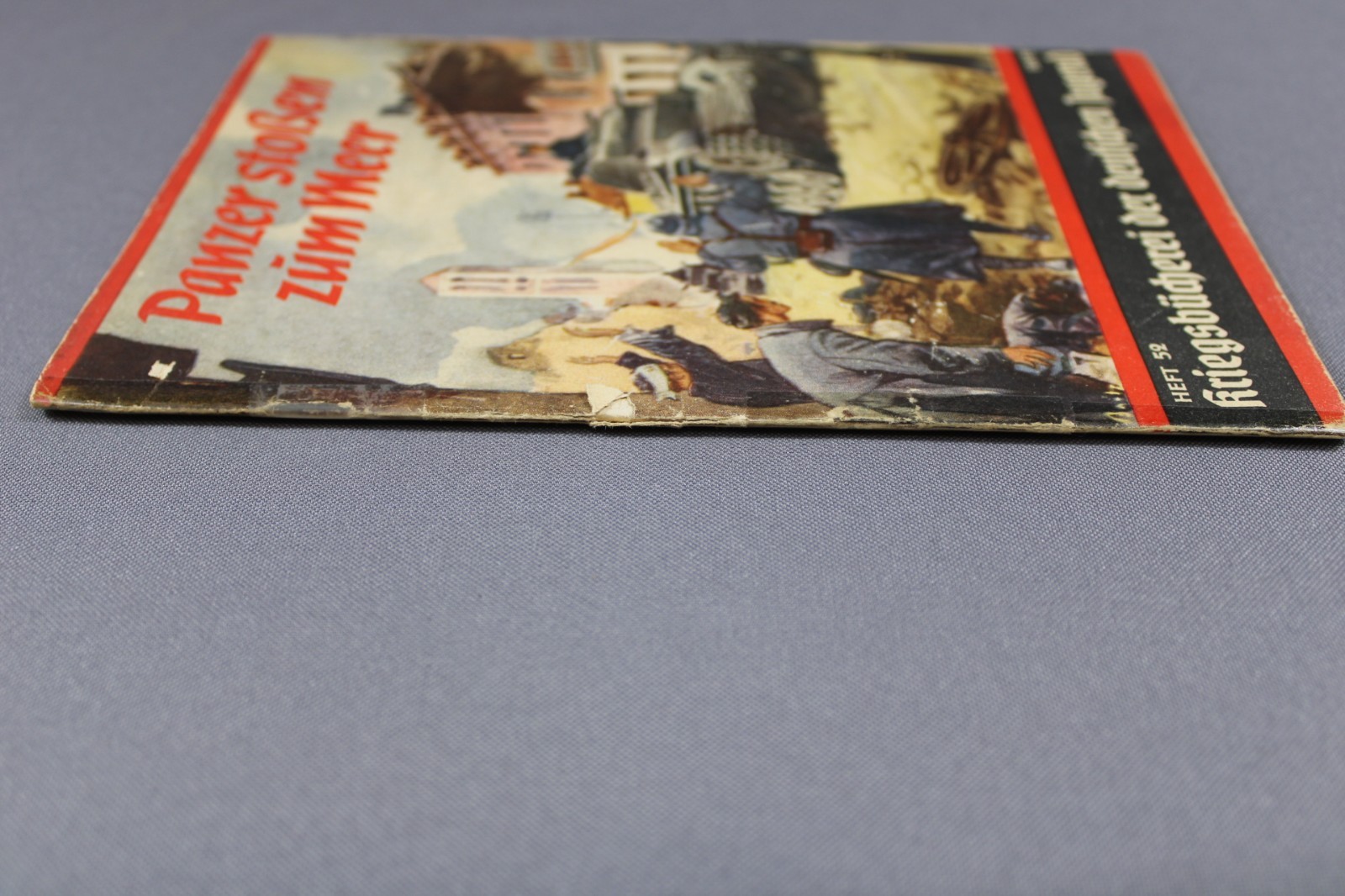 WWII German Youth War Magazine Kriegsbücherei der Deutschen Jugend Panzer