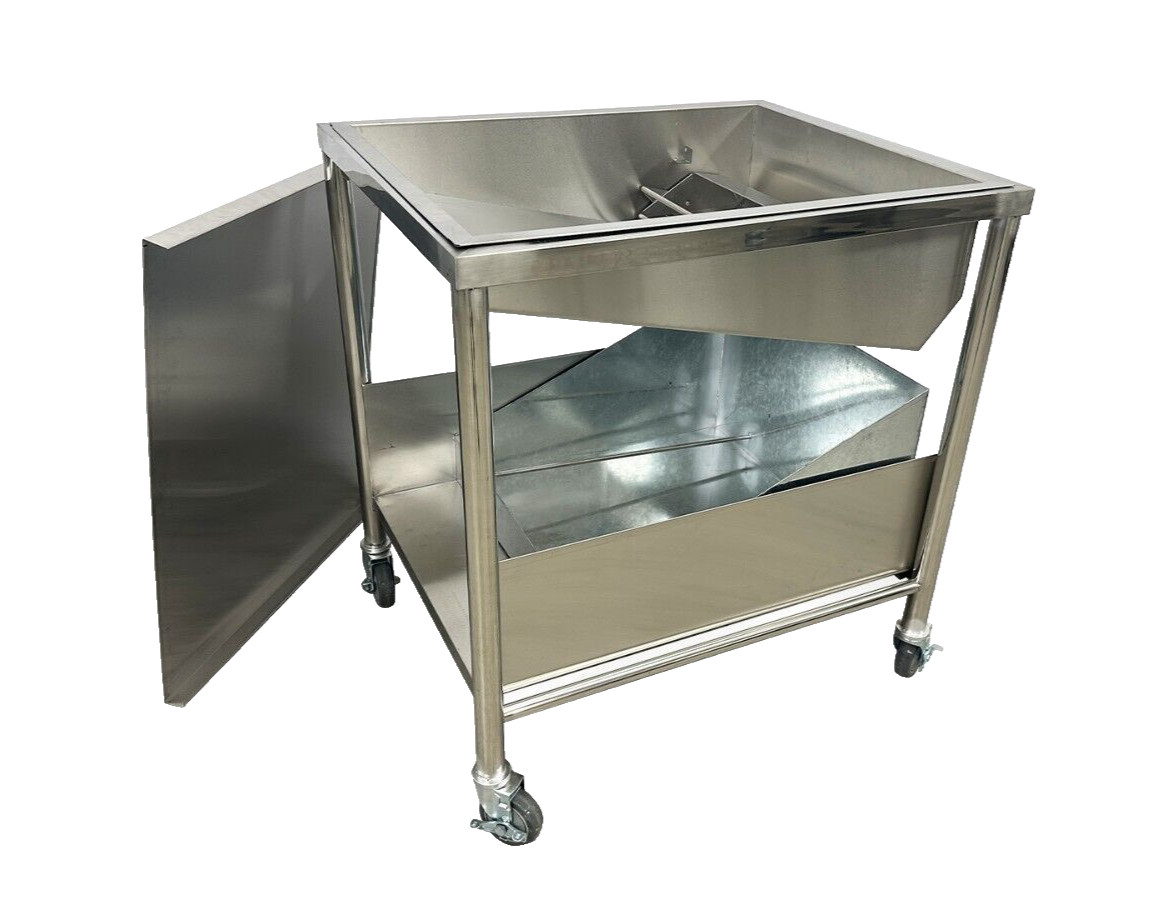 NEW Donuts Table 34" x 28" x 36" Glazing Dipper Sugar Pan Basket Donut NSF