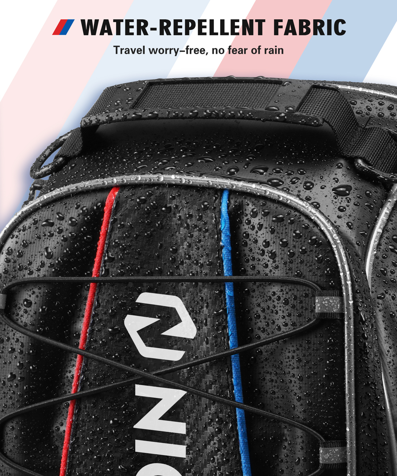 Motorcycle Tail Bag Seat Pack Travel Rear Luggage Rack Carry Bag Waterproof 15L