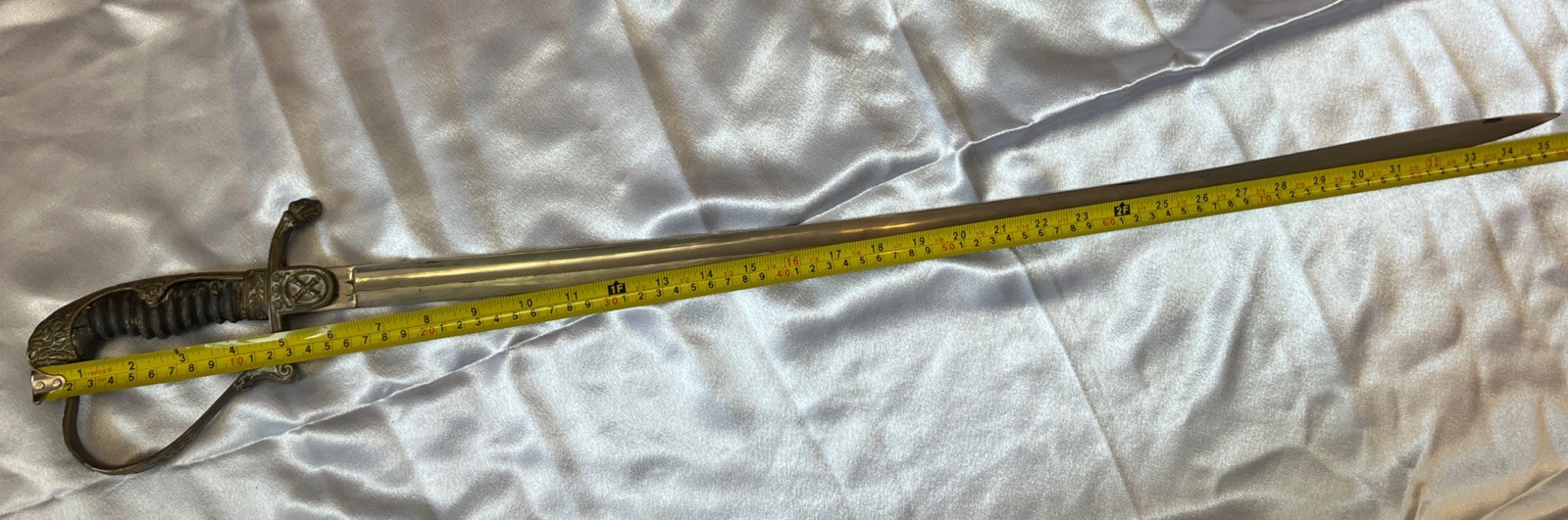 Antique German Officer Dress Sword Lion Head Pommel Solingen c.1900