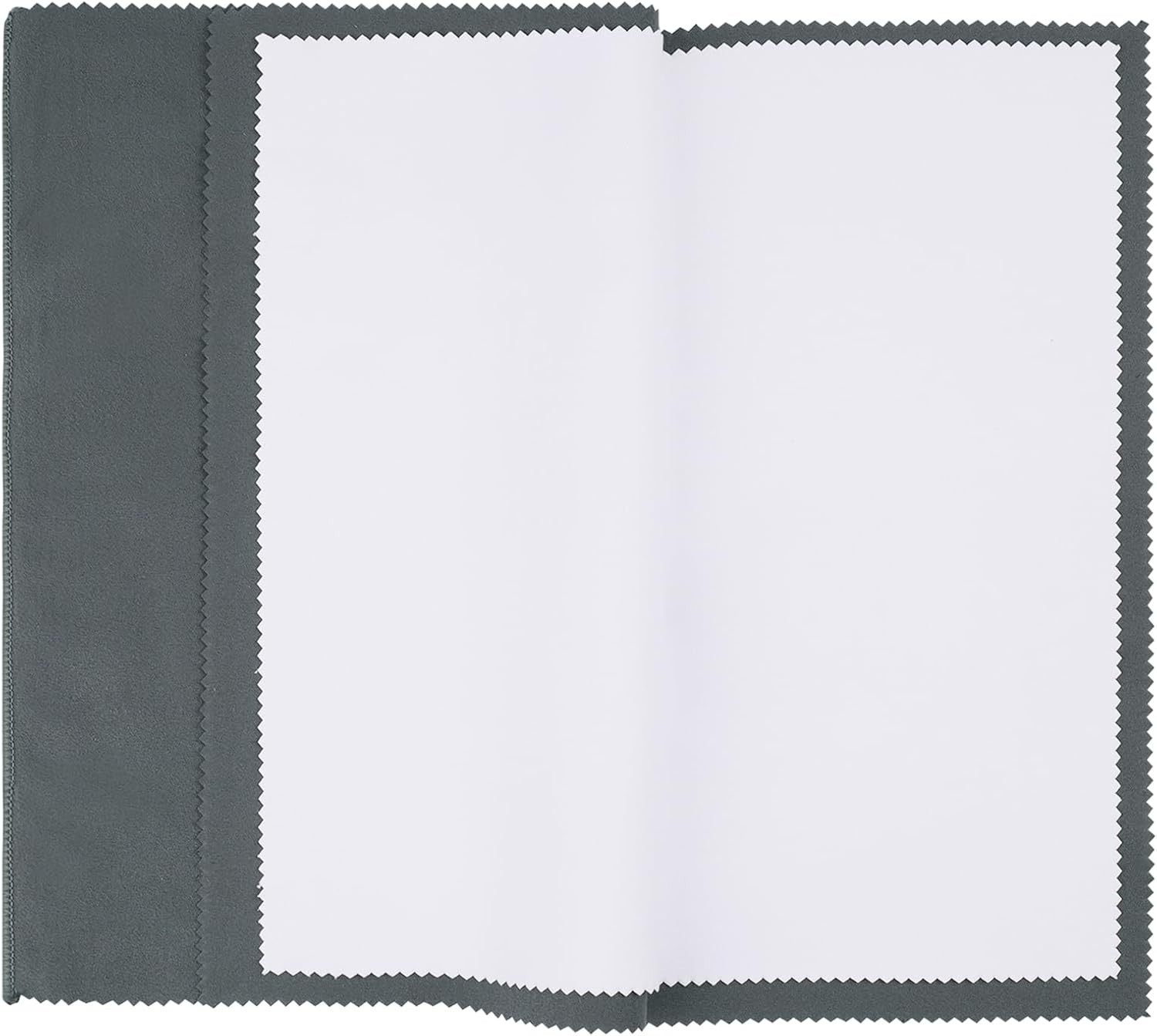 2 Pack XL 14x11" Silver Polishing Cloths – Clean 925 Silver, Gold Jewelry