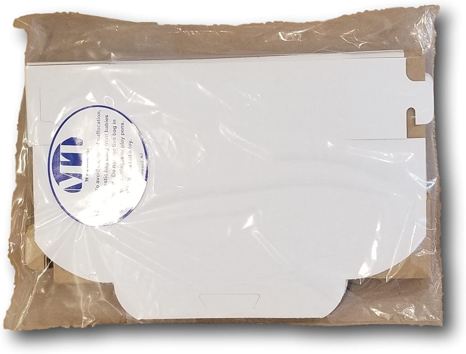 MT Products Donut Boxes - 6.3" x 3.8" x 2.3" White Bakery Boxes Pack of 30