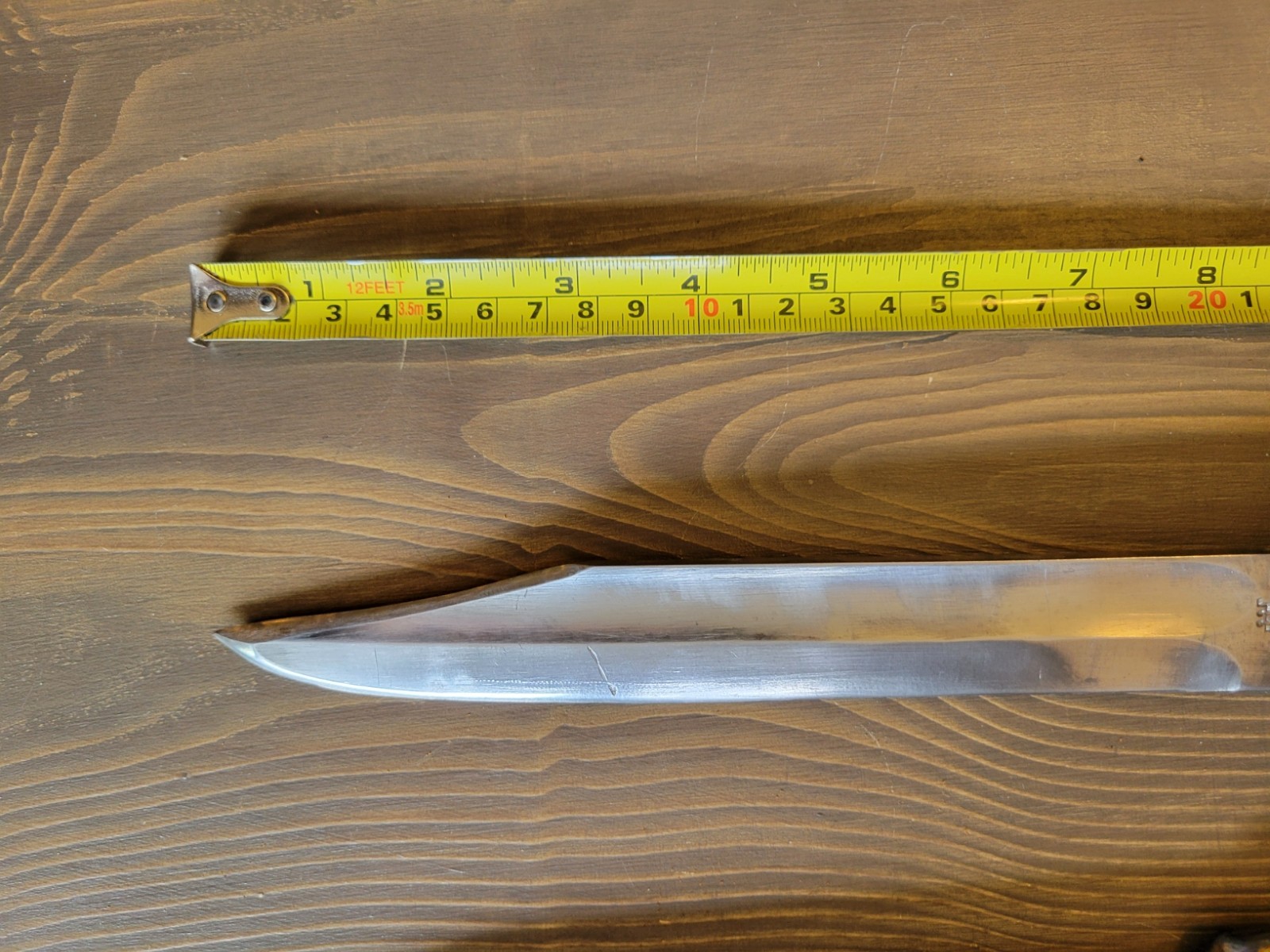 Modified WWI German Stag Handle Mauser Bayonet