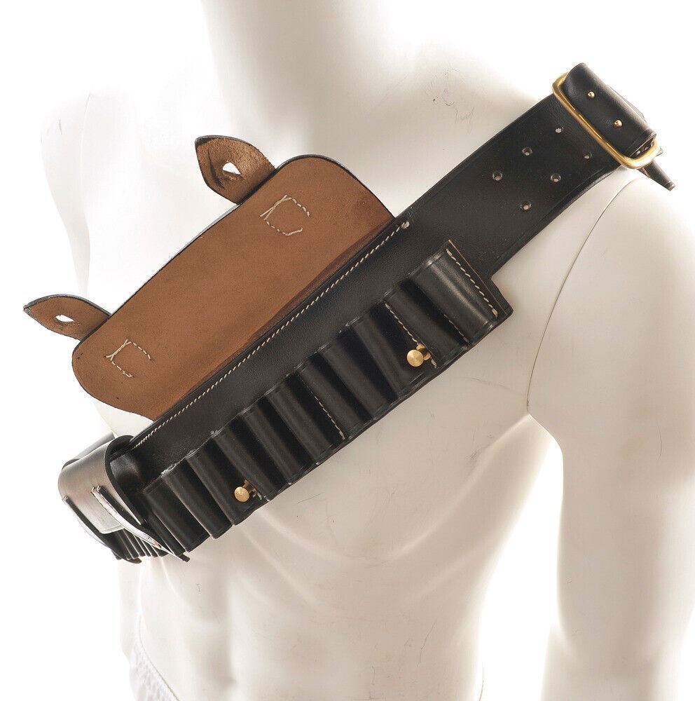 British Martini-Henry Bandolier P-1882 Black Leather