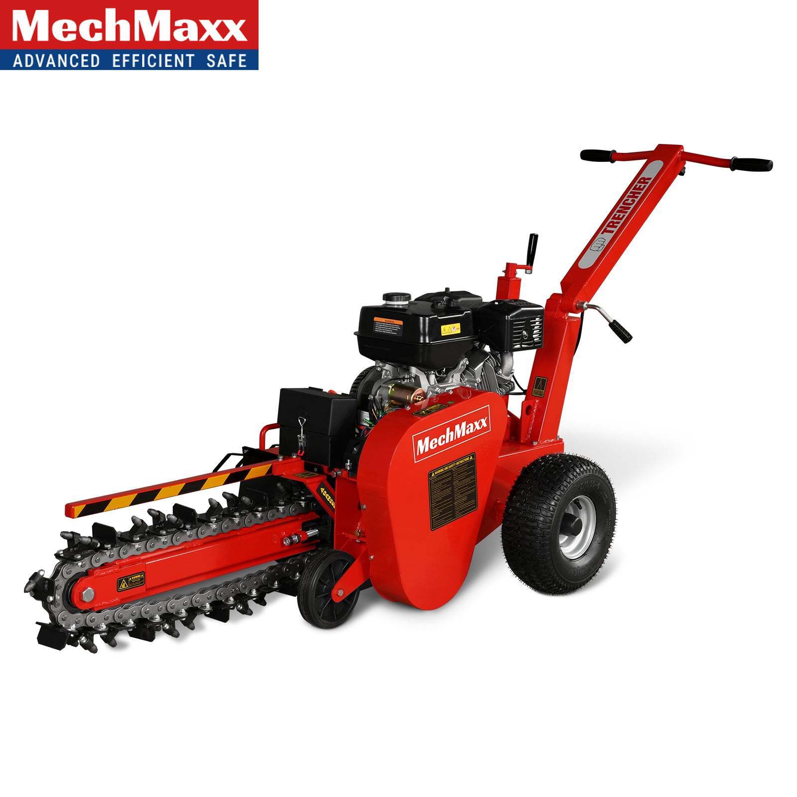 420cc 15HP E-Start Trencher 24'' Trench Depth/4'' Trench Width, TCR1500