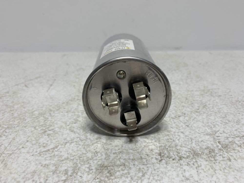 Titan Pro TRCFD605 Run Capacitor 60+5 MFD 440/370V Round