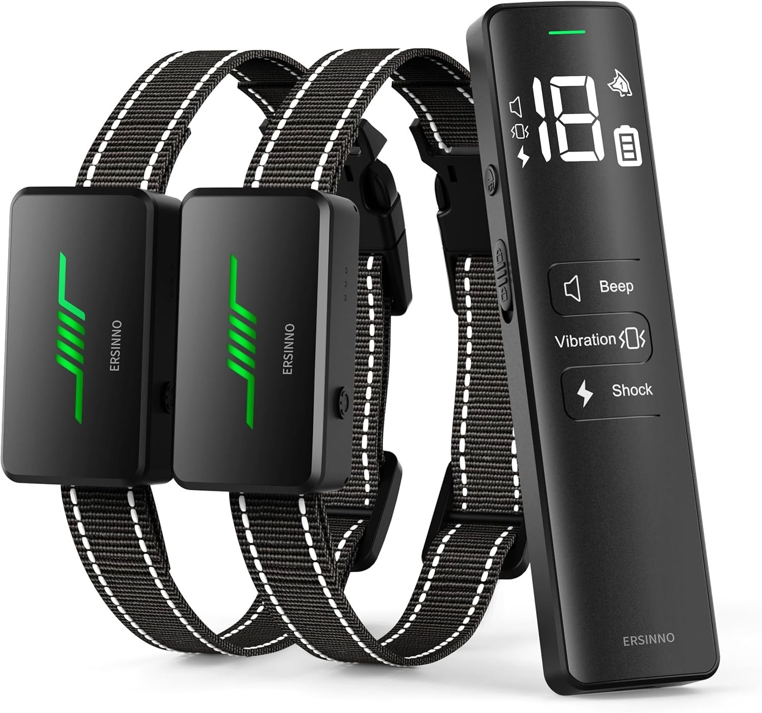 Dog Shock Collar 2 Dogs - 3300Ft Dog Shock Collar with Remote Control for 2 Dogs