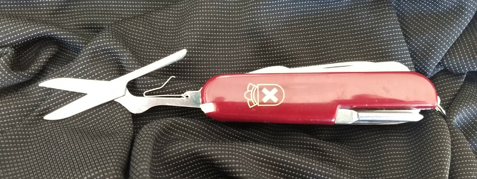 Rite-Edge Red Swiss Scout Camping Pocket Knife Multi Tool-Same Day Shipping!