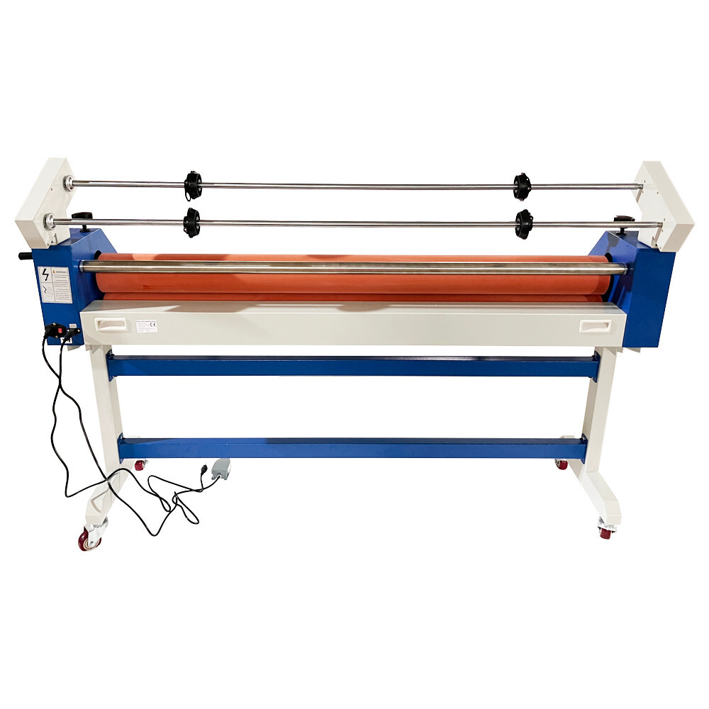 63 in Semi-Automatic Cold Laminator Machine 110V Wide Format Laminator Machine