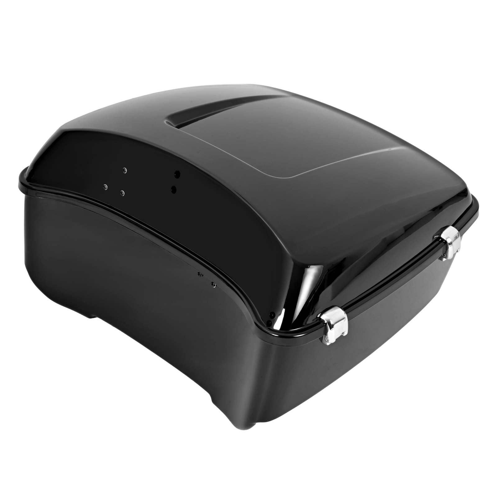 Black King Tour Pack Trunk Rack For Harley Davidson Street Road Glide 2014-25