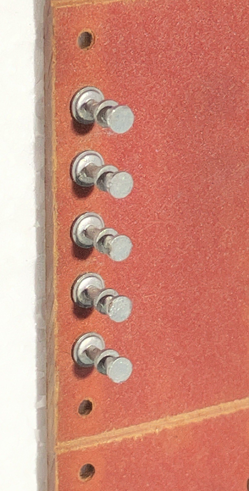 LOT of 5 Phenolic Terminal Turret Board - 50 Lugs - 2X25 - Break into 5-sections