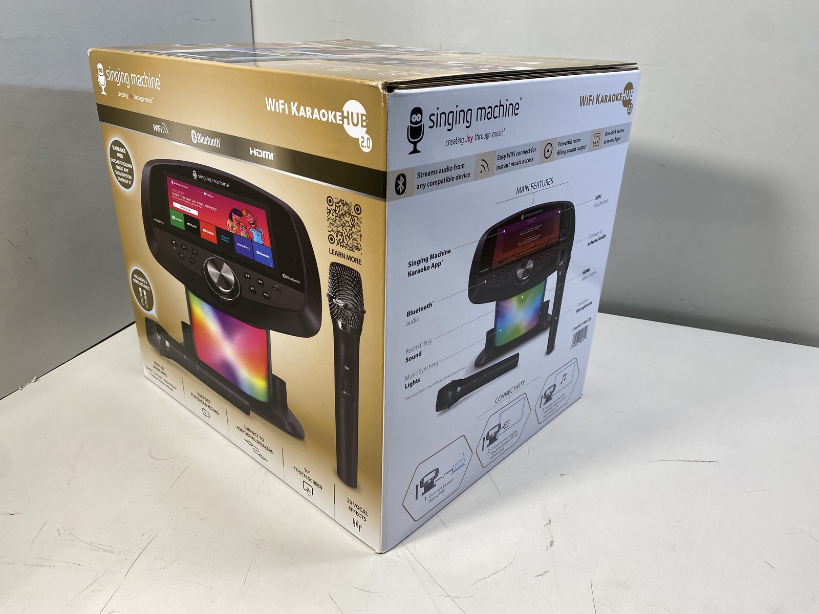 Singing Machine WiFi Karaoke Hub 2.0 Black ISM9015