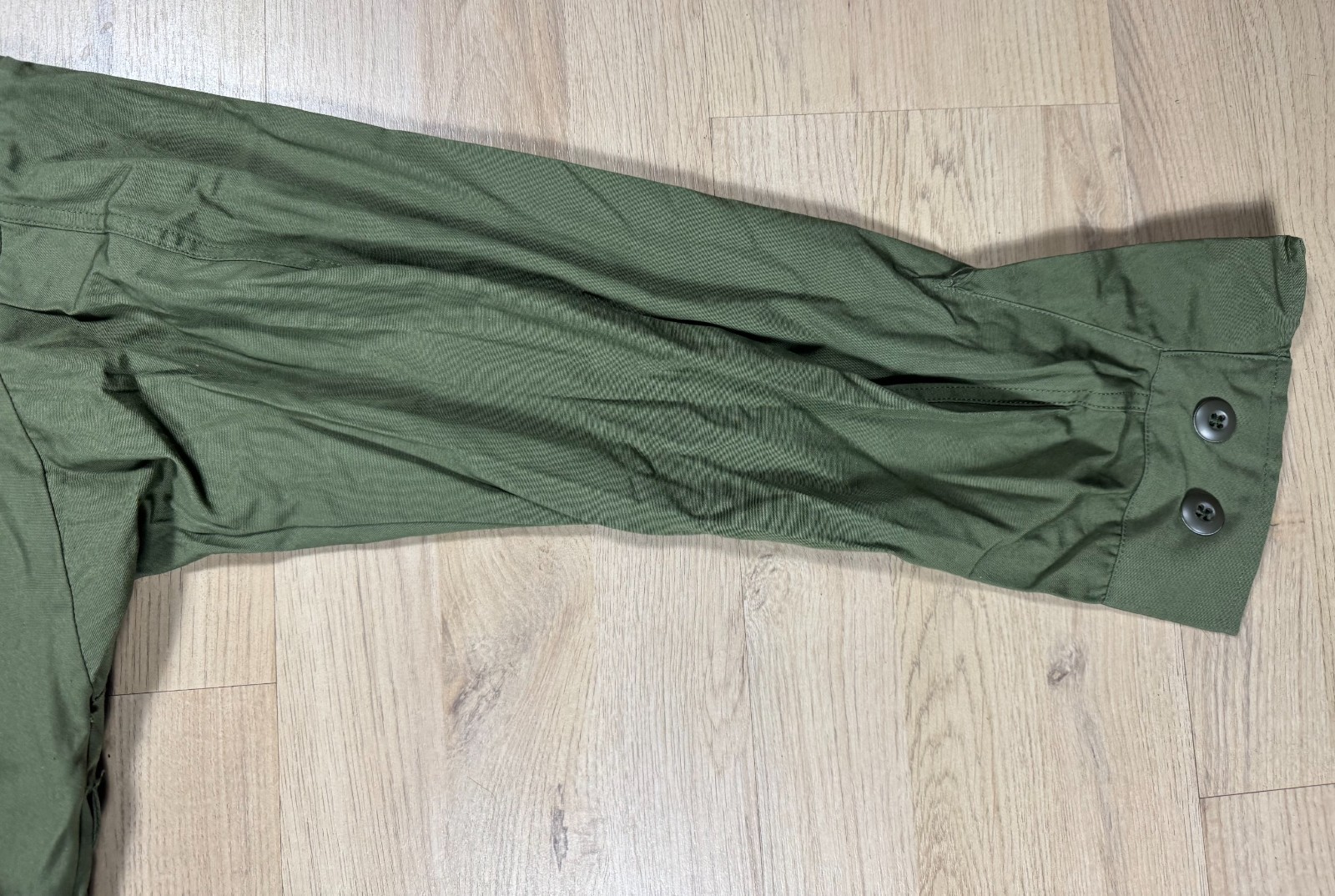 Vietnam War era US Army Military Jungle Fatigue Shirt Size X-Small XS DEAD STOCK