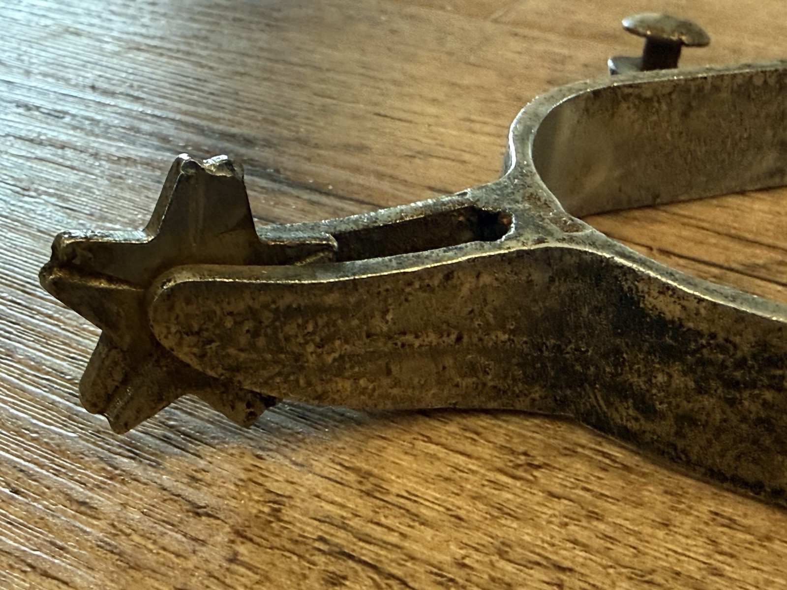 Antique Western Cowboy Spur. Only One Available. Unbranded. Metal Construction