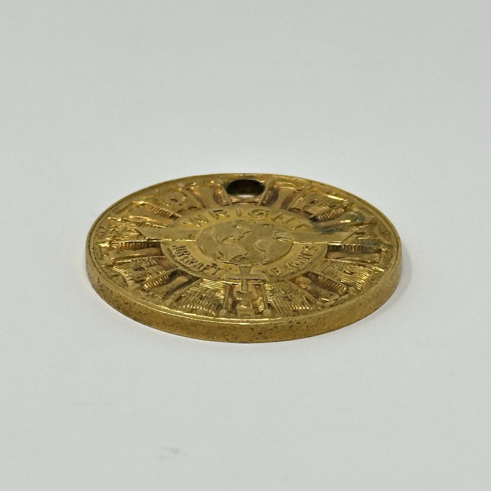 Wright Aeronautical Corporation Whirlwinds Cyclones Aviation Coin Medal Token NJ