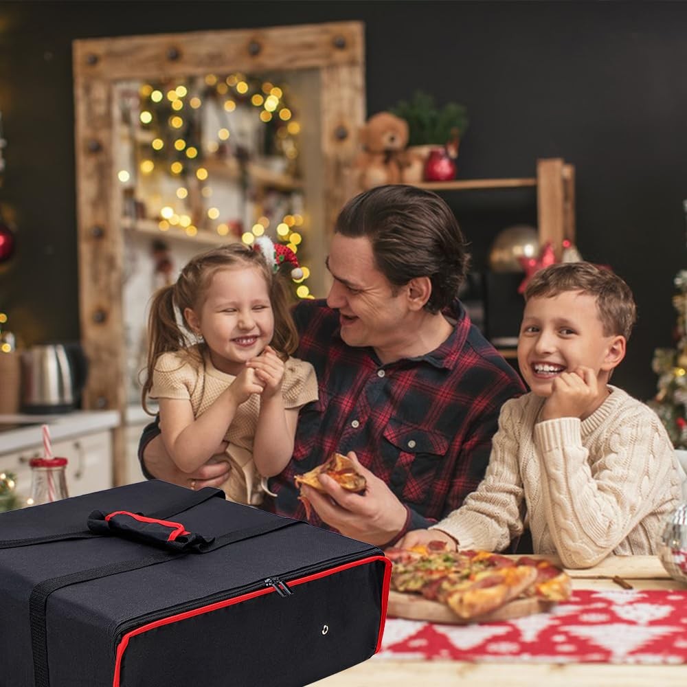 Pizza Bag, Insulated Pizza Bags for Delivery Carry Hot, Large Pizza ...