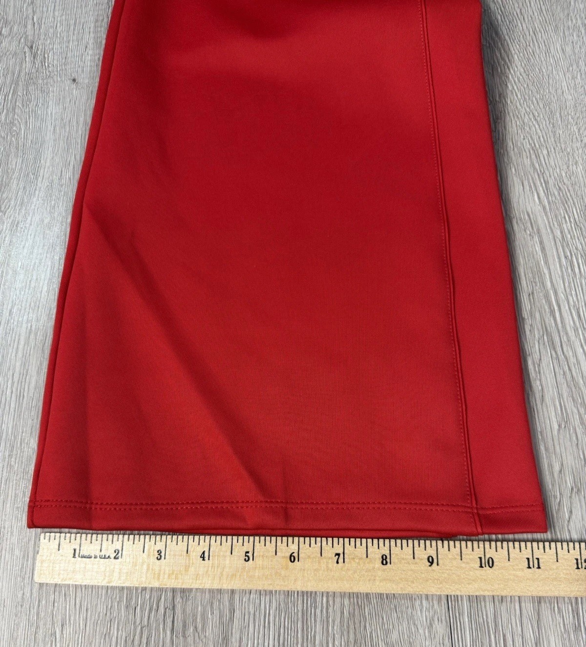 Nike Women New Sptcas Flare Pant Slim Fit Mid Rise Full Length HJ1016-657 Red XL