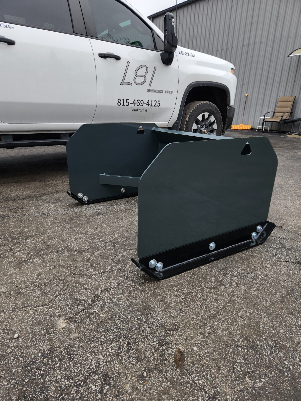 Mini Bobcat 4' HD Snow Pusher Box MT52 MT55 MT85 MT100 463 S70 Mount 24" Tall