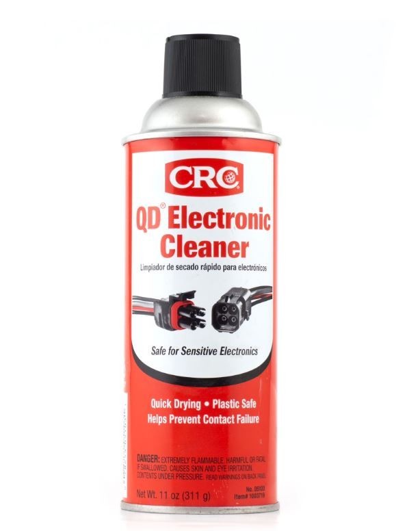 Electronic Contact Cleaner Spray Best Quick Drying Fix CRC QD Corrosion Debris11