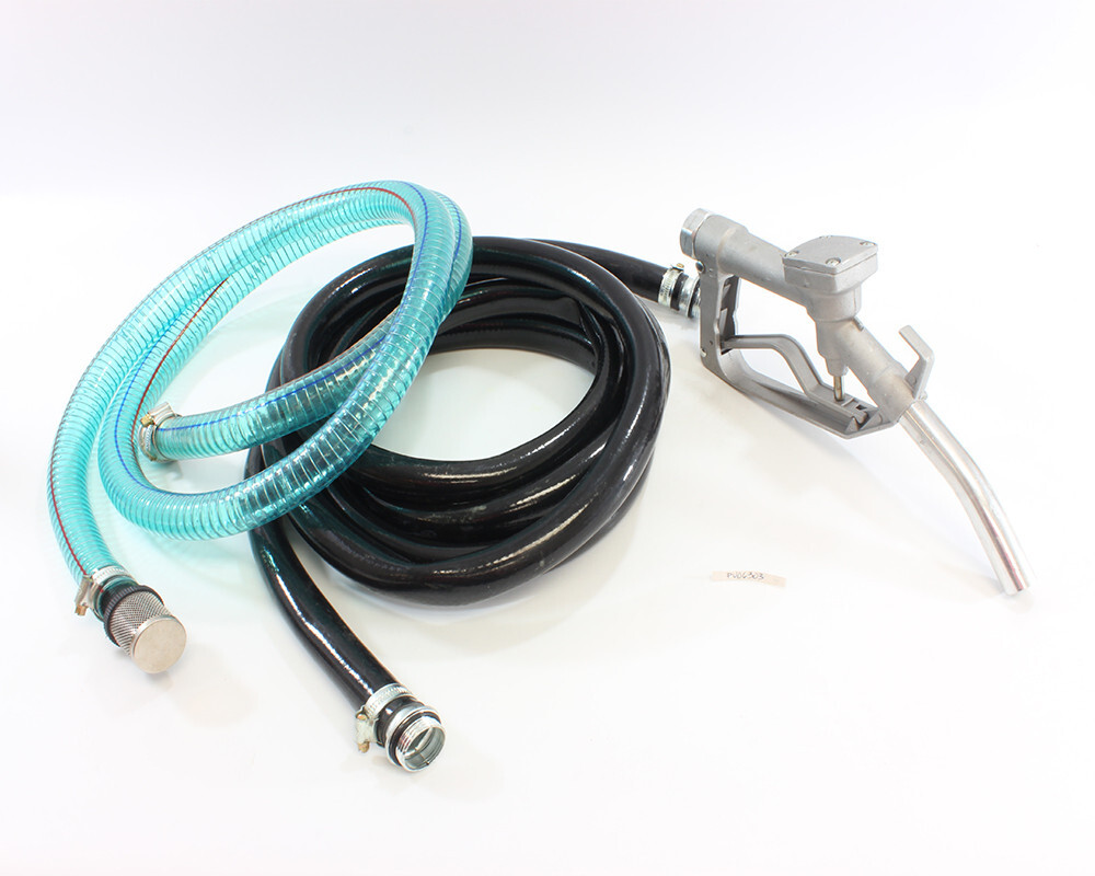 Self Prime Oil Transfer Pump 110v 16GPM Fuel Diesel Kerosene w/Hose & Nozzle